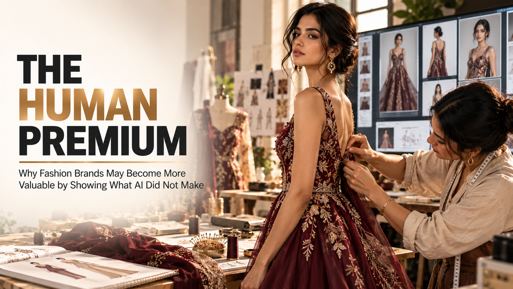 The Human Premium: Why Fashion Brands May Become More Valuable by Showing What AI Did Not Make